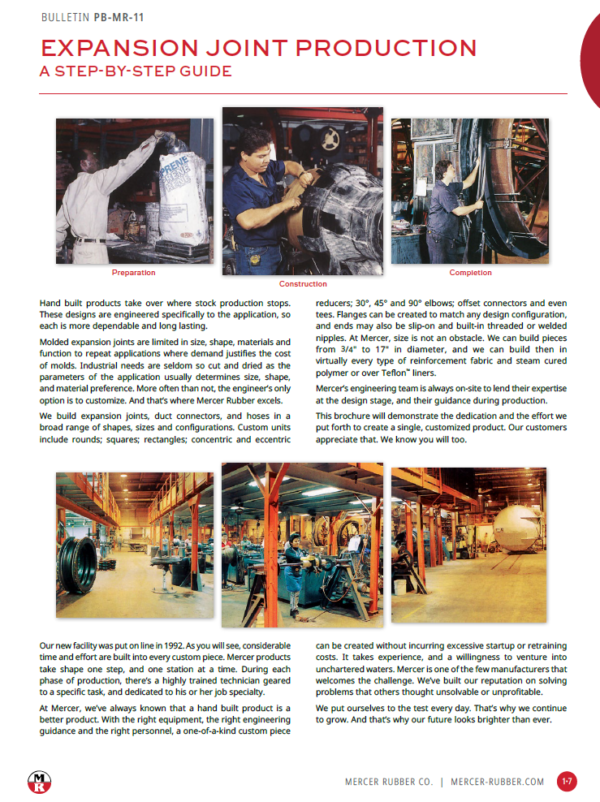 1.2 Expansion Joint Production - Step-by-Step Guide